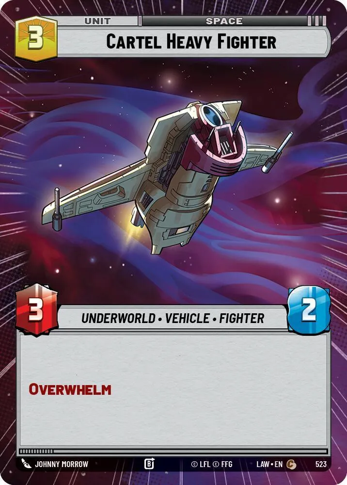 Chasseur Lourd du Cartel — A Lawless Time — Star Wars: Unlimited