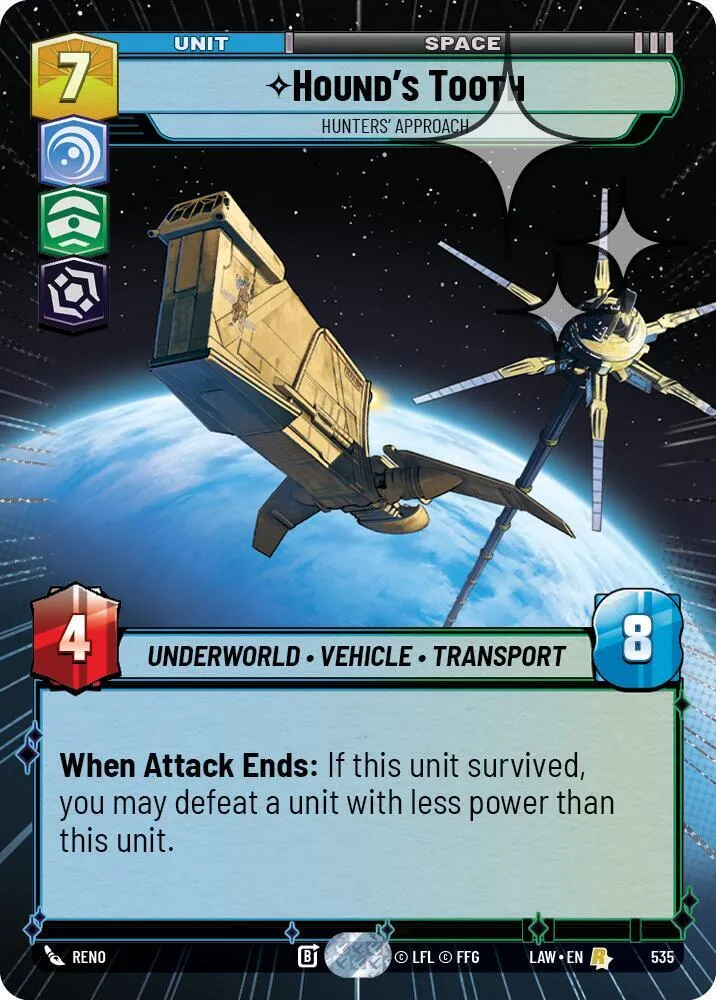 Hound's Tooth - Hunters' Approach — A Lawless Time — Star Wars: Unlimited