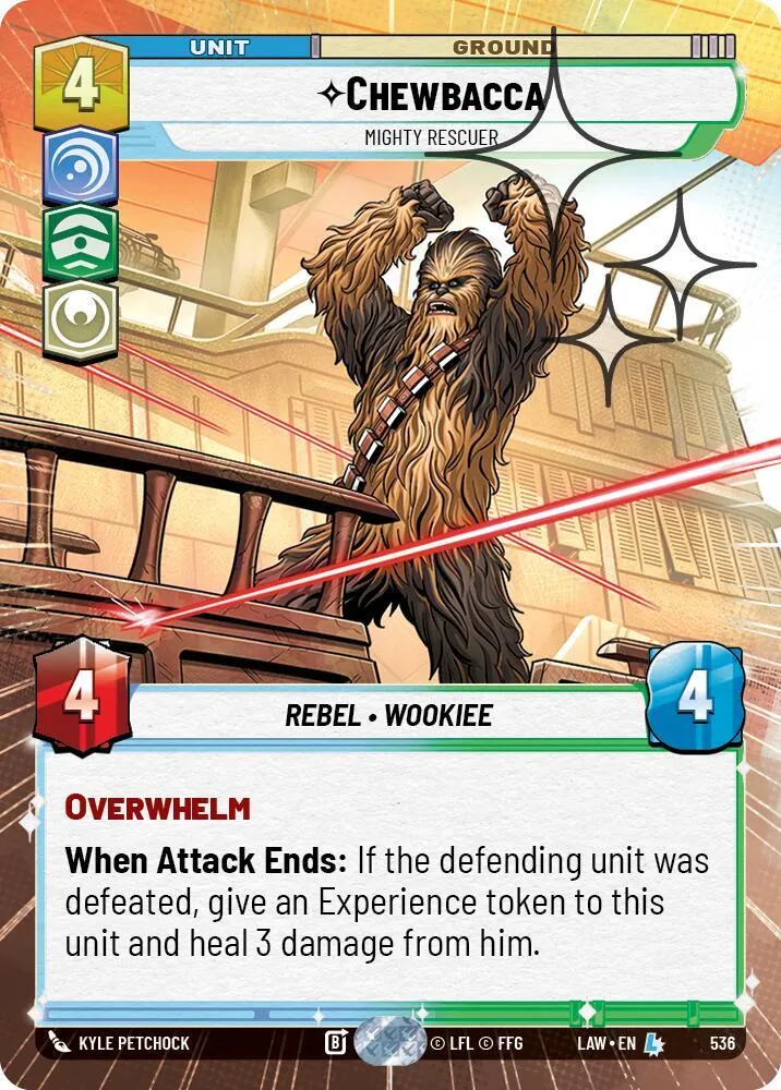 Chewbacca - Puissant Sauveteur — A Lawless Time — Star Wars: Unlimited