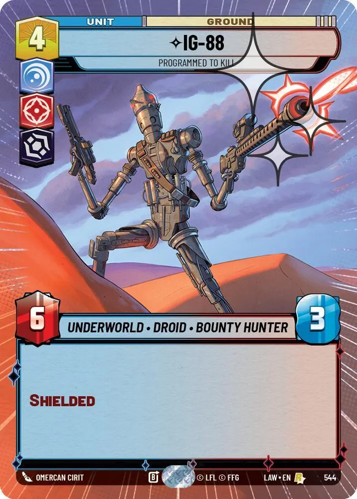 IG-88 - Programmed to Kill — A Lawless Time — Star Wars: Unlimited