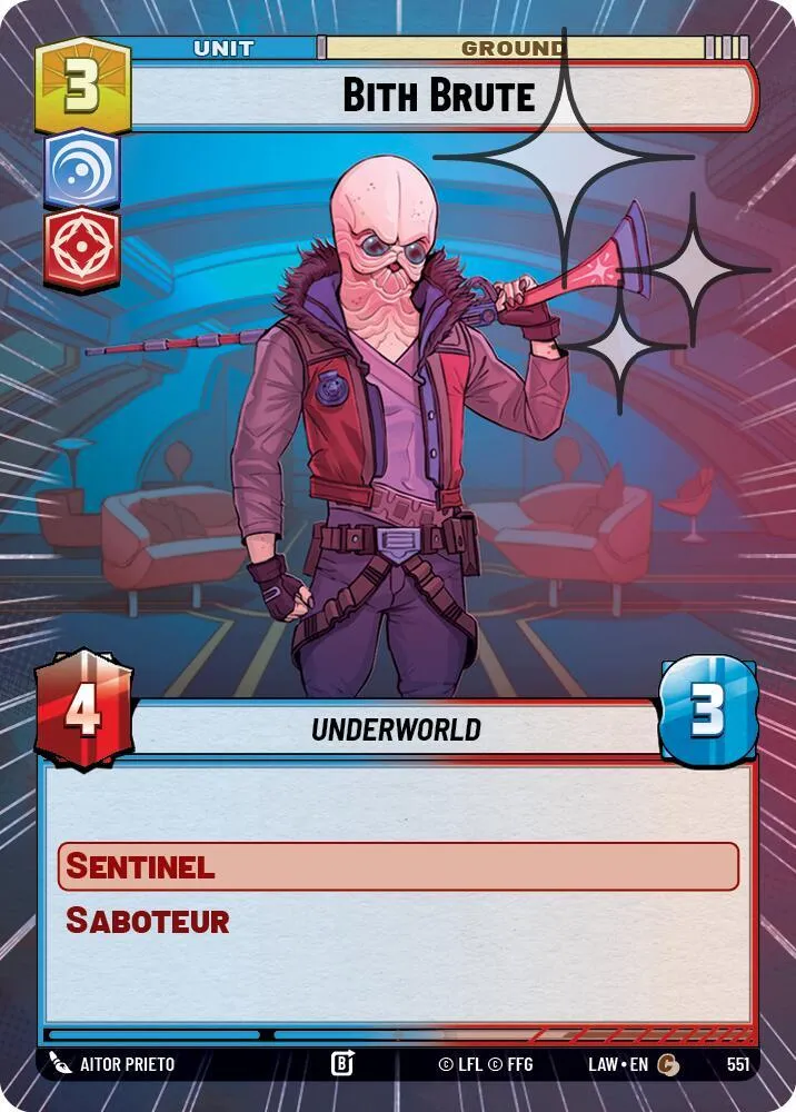 Brute Bith — A Lawless Time — Star Wars: Unlimited