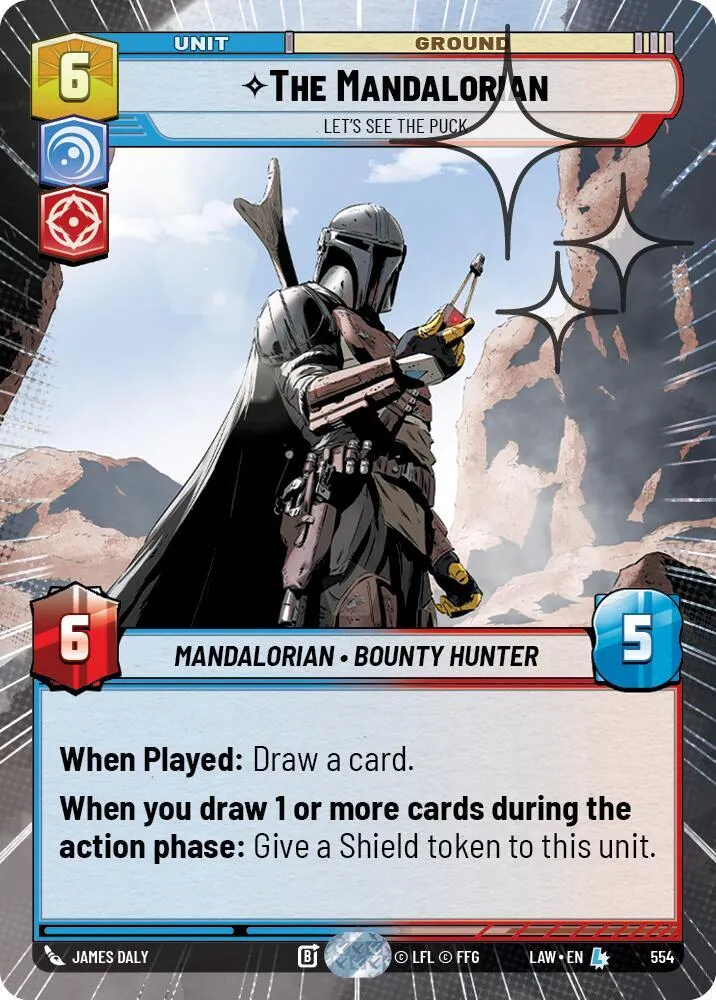 The Mandalorian - Let's See The Puck — A Lawless Time — Star Wars: Unlimited