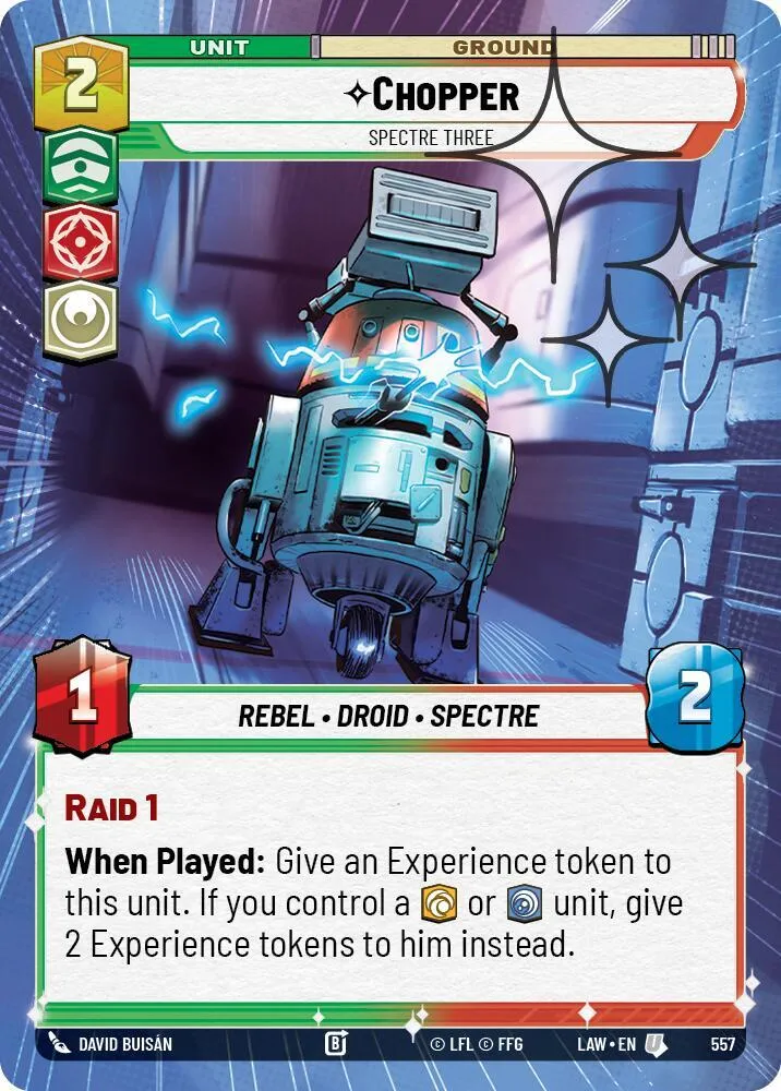 Chopper - Spectre Trois — A Lawless Time — Star Wars: Unlimited