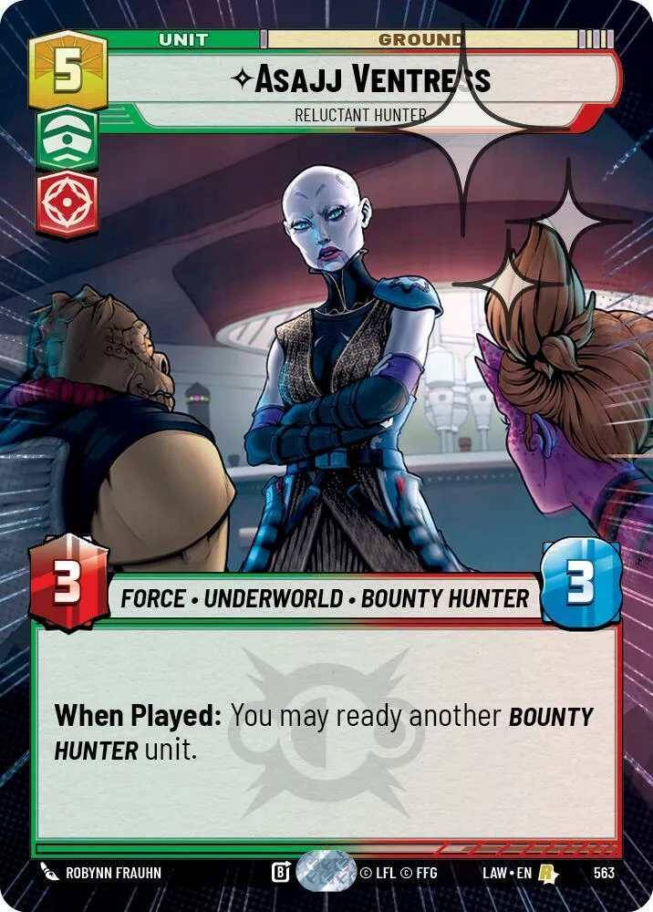 Asajj Ventress - Reluctant Hunter — A Lawless Time — Star Wars: Unlimited