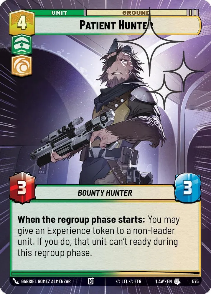 Patient Hunter — A Lawless Time — Star Wars: Unlimited