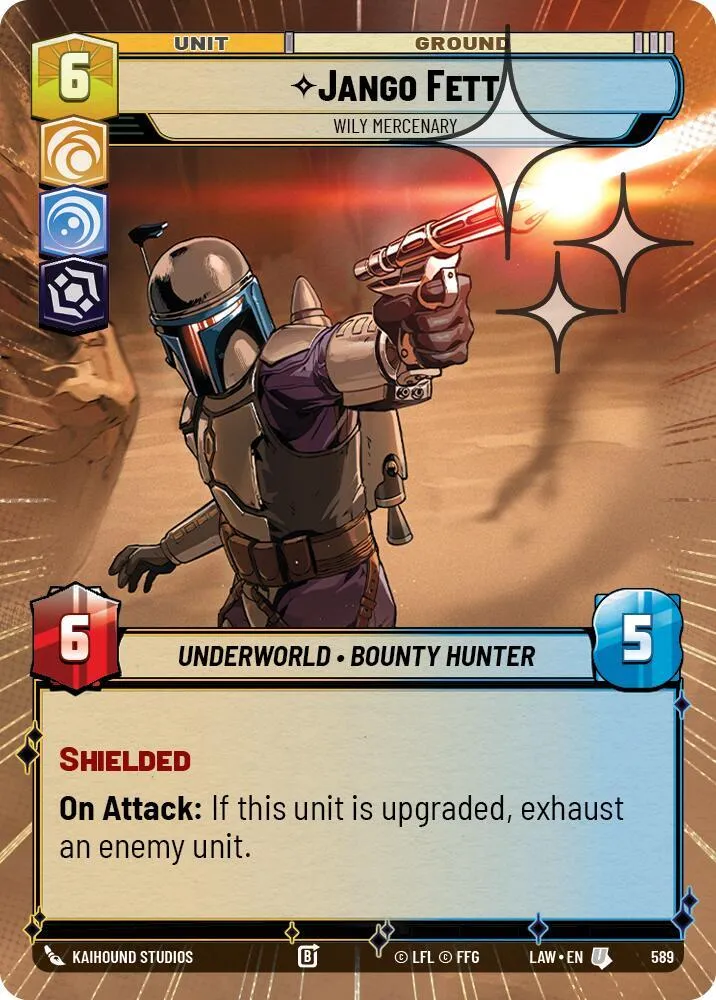 Jango Fett - Mercenaire Astucieux — A Lawless Time — Star Wars: Unlimited
