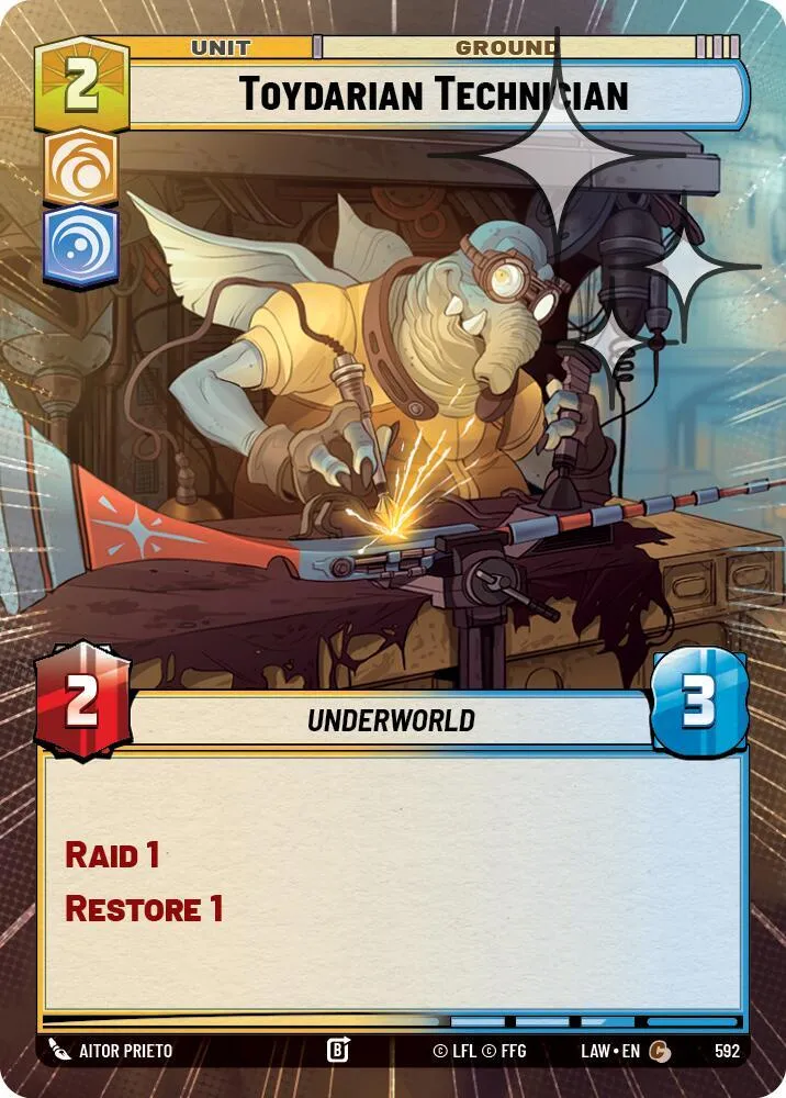 Toydarian Technician — A Lawless Time — Star Wars: Unlimited