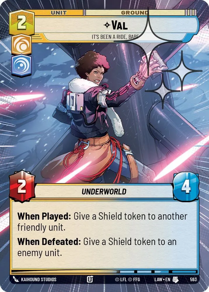 Val - It's Been a Ride, Babe — A Lawless Time — Star Wars: Unlimited