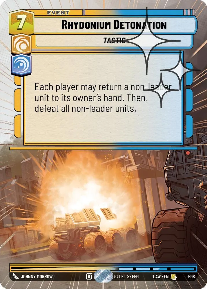 Rhydonium Detonation — A Lawless Time — Star Wars: Unlimited