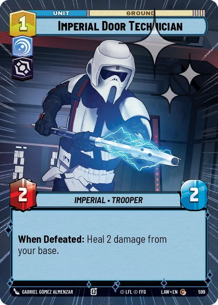 Technicien Impérial de la Porte — A Lawless Time — Star Wars: Unlimited