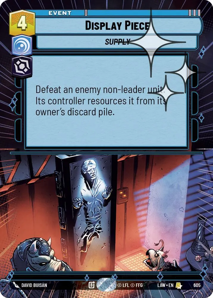 Display Piece — A Lawless Time — Star Wars: Unlimited
