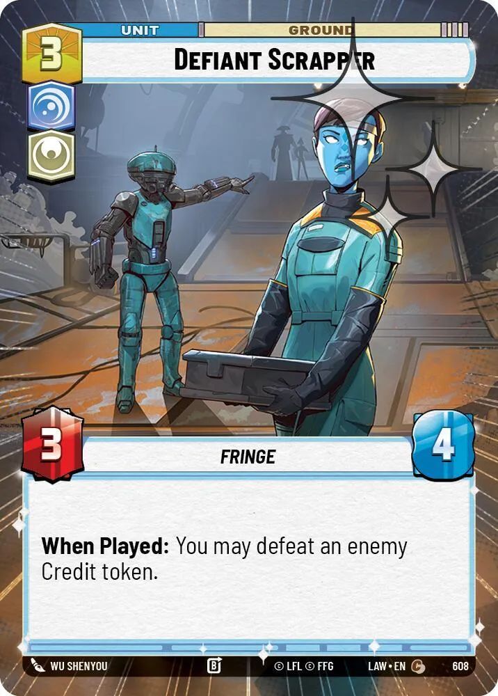 Ferrailleuse Provocatrice — A Lawless Time — Star Wars: Unlimited