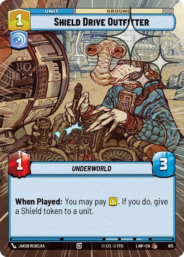 Fournisseur de Boucliers — A Lawless Time — Star Wars: Unlimited