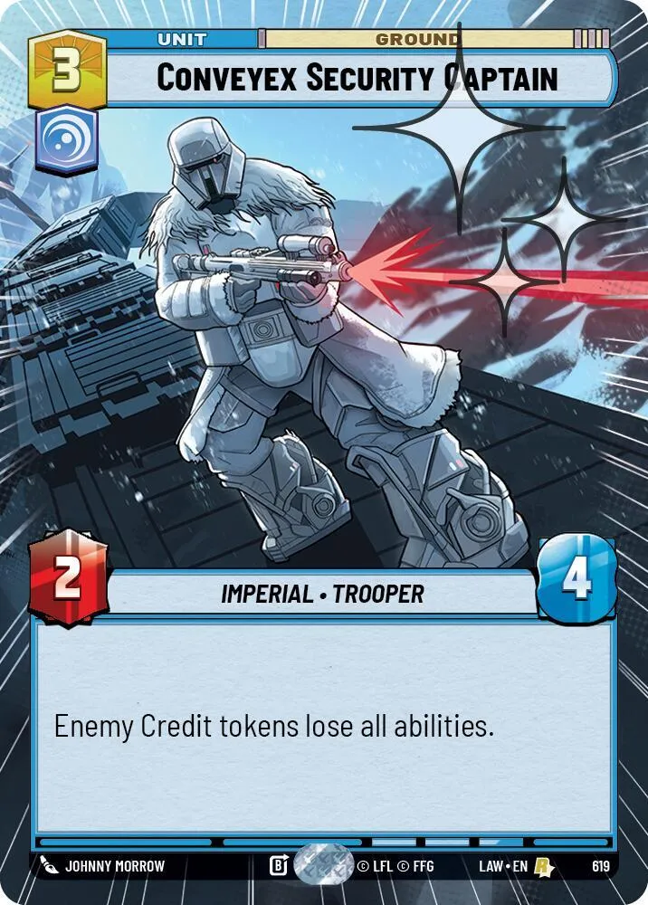 Conveyex Security Captain — A Lawless Time — Star Wars: Unlimited