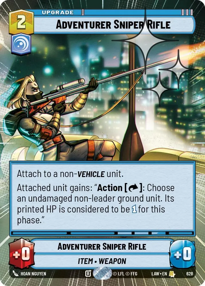 Adventurer's Sniper Rifle — A Lawless Time — Star Wars: Unlimited