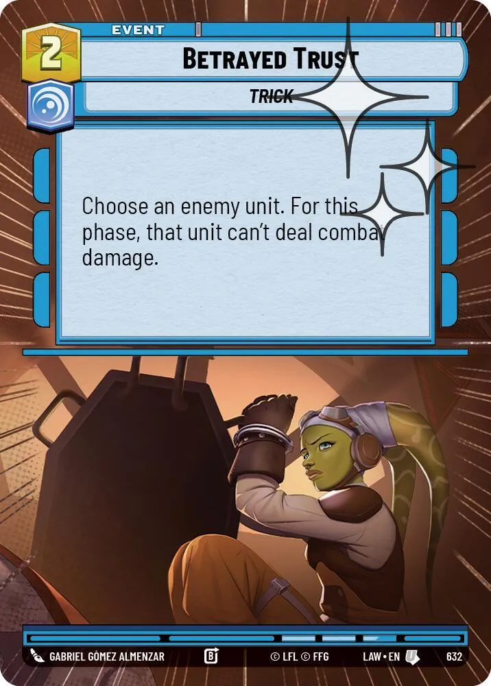 Confiance Trahie — A Lawless Time — Star Wars: Unlimited