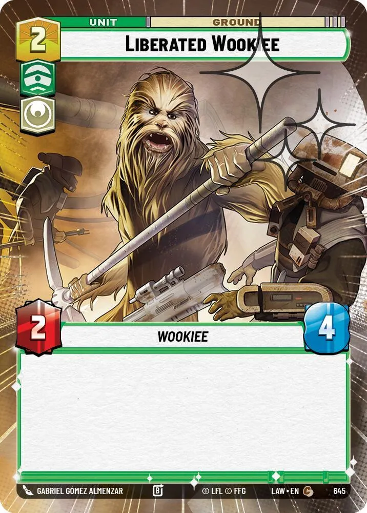 Liberated Wookie — A Lawless Time — Star Wars: Unlimited