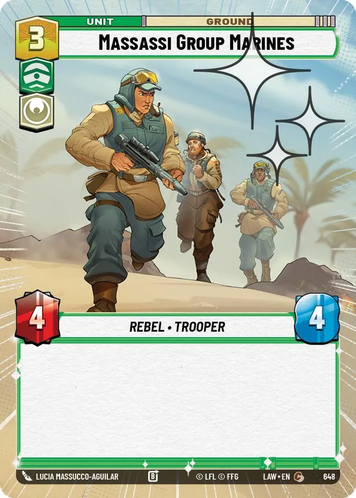 Marines du Groupe Massassi — A Lawless Time — Star Wars: Unlimited