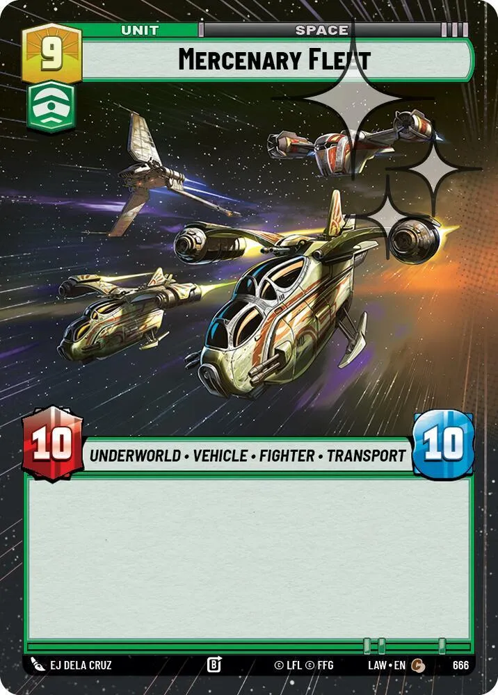 Flotte Mercenaire — A Lawless Time — Star Wars: Unlimited