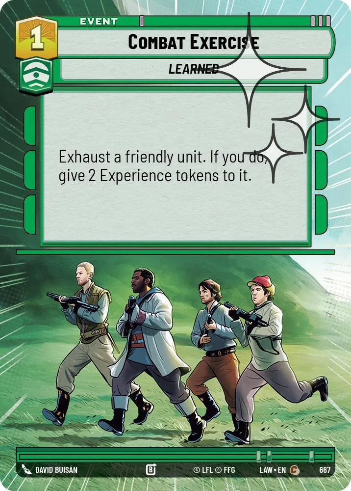 Exercice de Combat — A Lawless Time — Star Wars: Unlimited