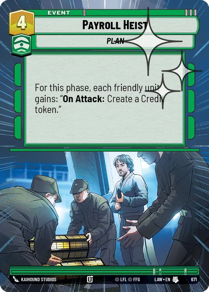 Braquage des Salaires — A Lawless Time — Star Wars: Unlimited