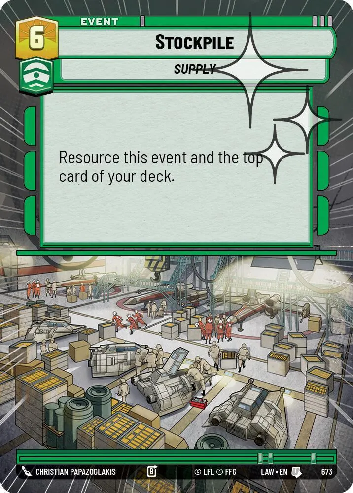 Stockpile — A Lawless Time — Star Wars: Unlimited