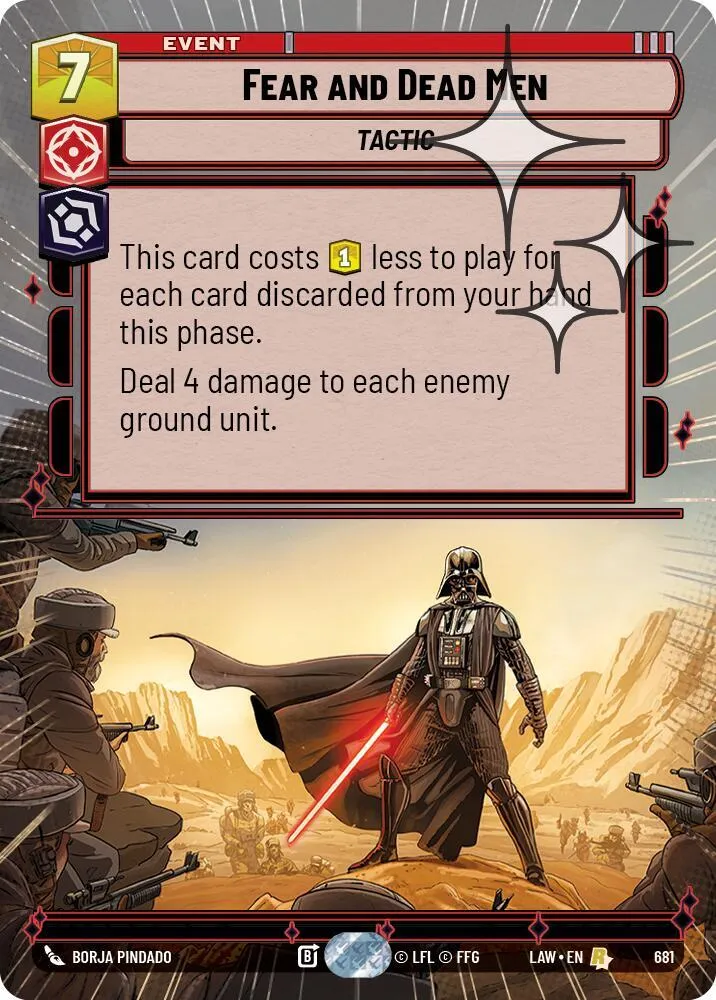 Fear and Dead Men — A Lawless Time — Star Wars: Unlimited