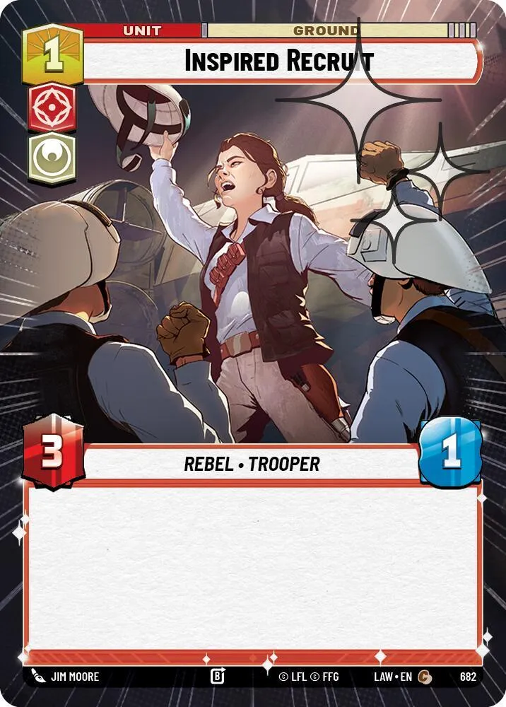 Recrue Inspirée — A Lawless Time — Star Wars: Unlimited