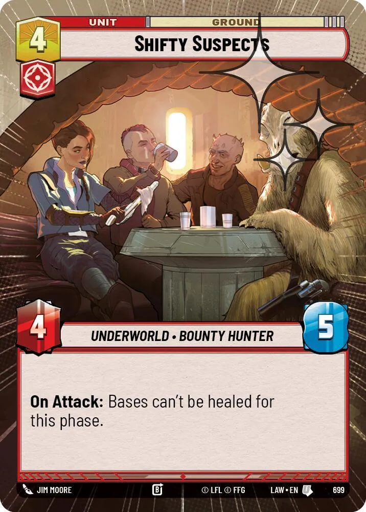 Suspects Louches — A Lawless Time — Star Wars: Unlimited