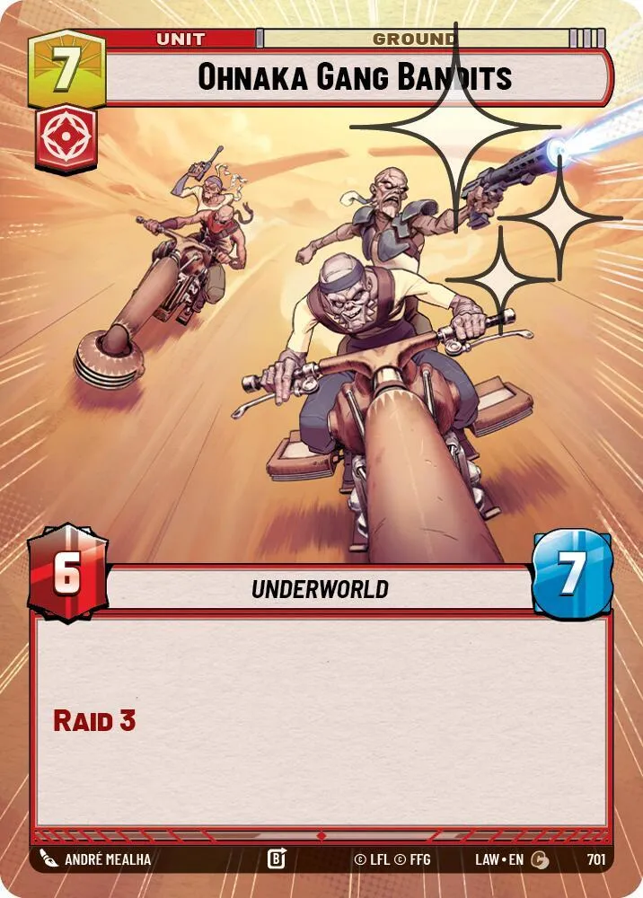 Bandits du Gang Ohnaka — A Lawless Time — Star Wars: Unlimited