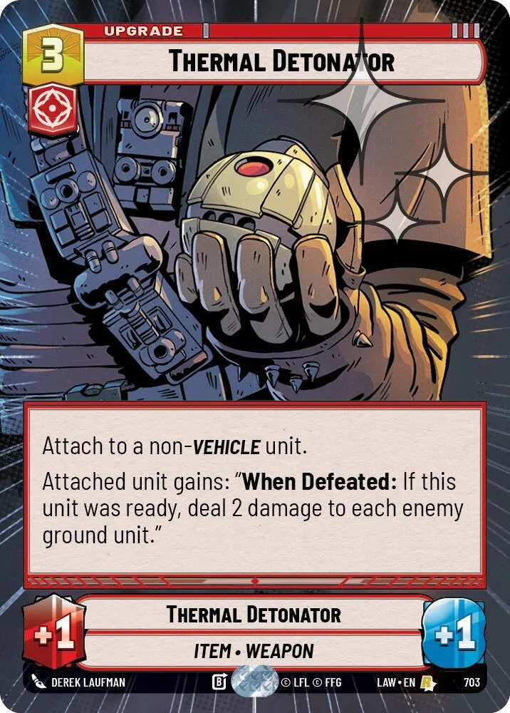Thermal Detonator — A Lawless Time — Star Wars: Unlimited