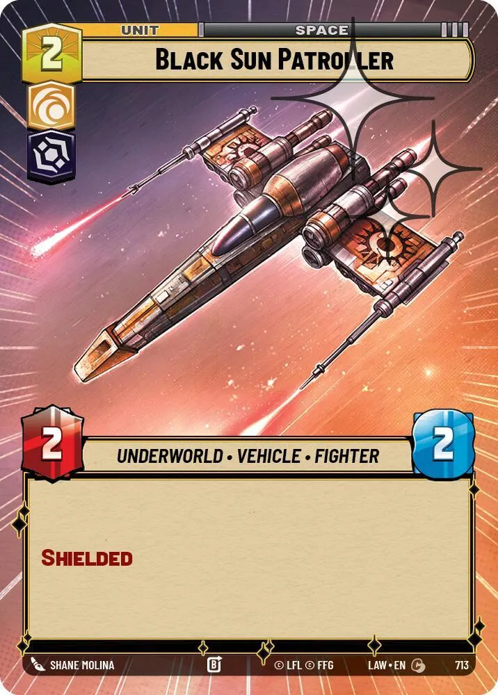 Black Sun Patroller — A Lawless Time — Star Wars: Unlimited