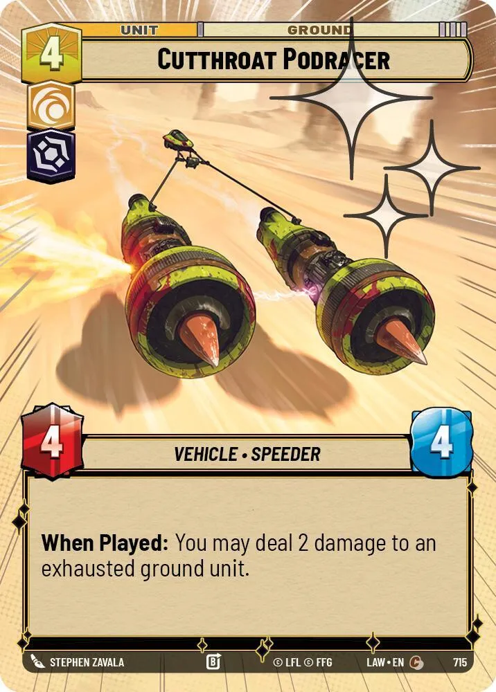Pilote de Module Sans Pitié — A Lawless Time — Star Wars: Unlimited
