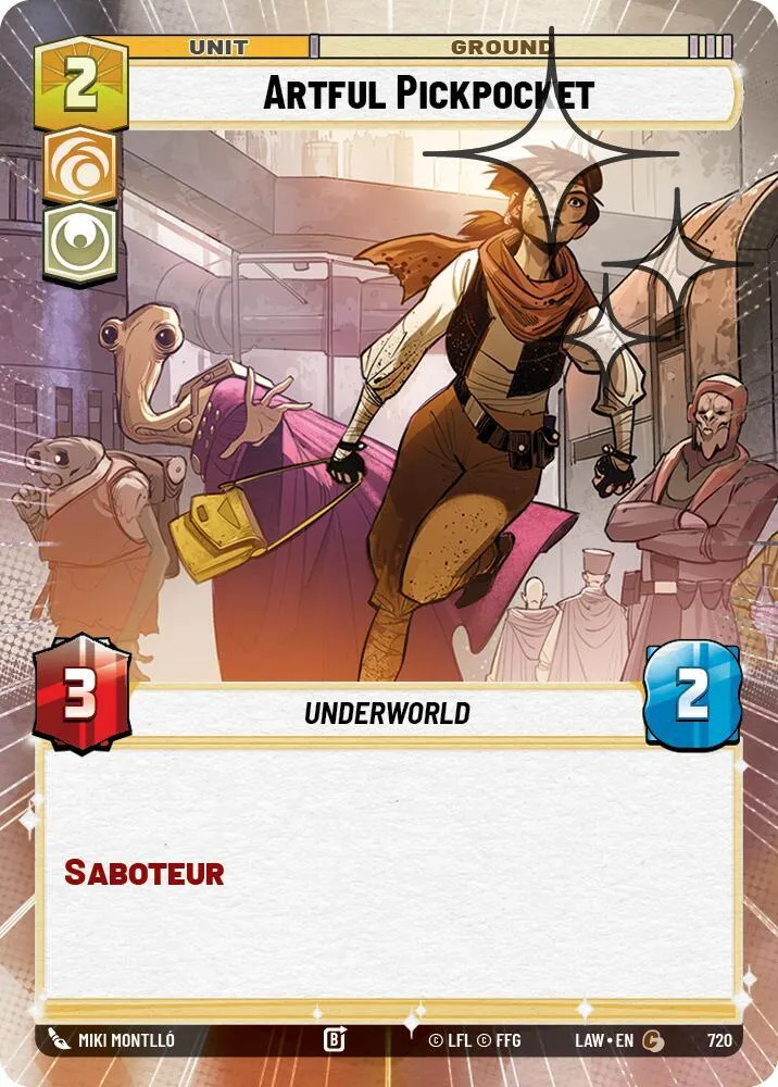 Pickpocket Habile — A Lawless Time — Star Wars: Unlimited