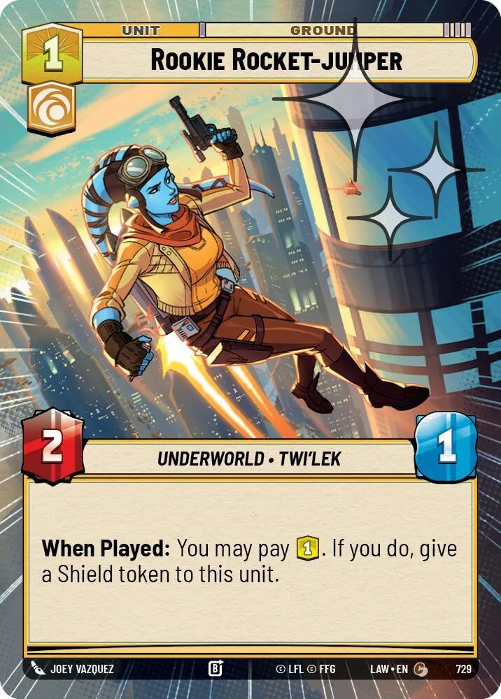 Novice avec Propulseurs — A Lawless Time — Star Wars: Unlimited