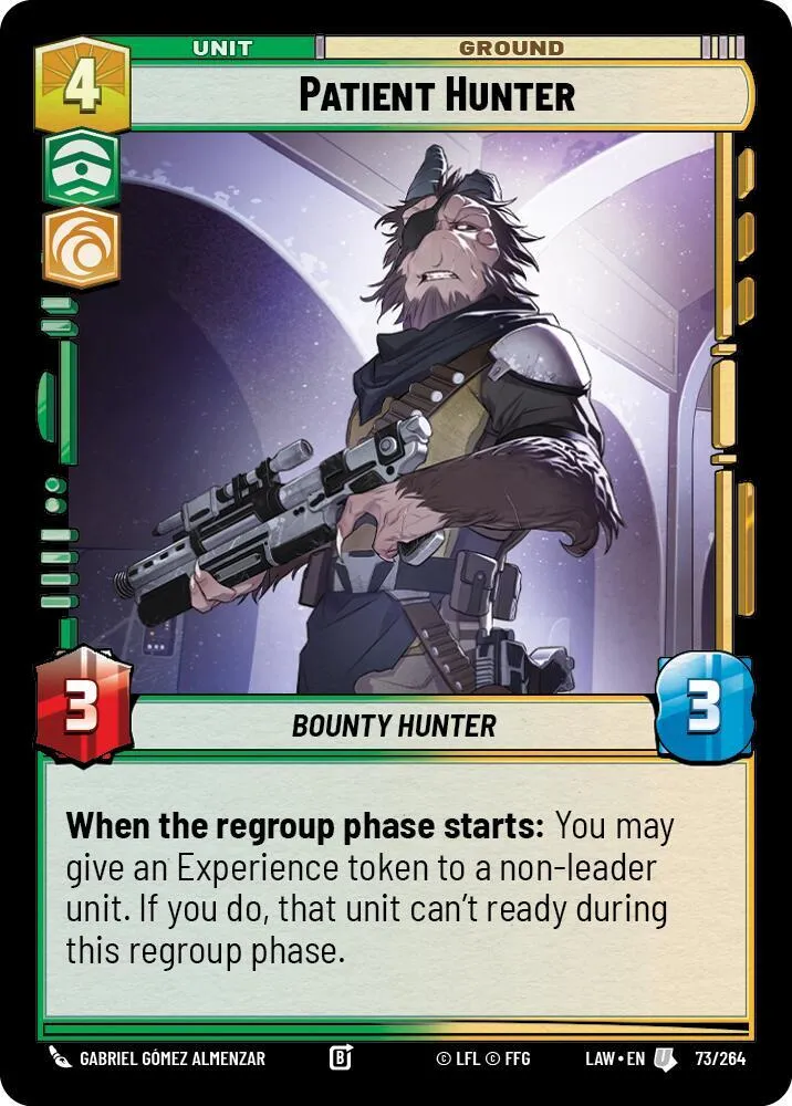 Chasseur Patient — A Lawless Time — Star Wars: Unlimited