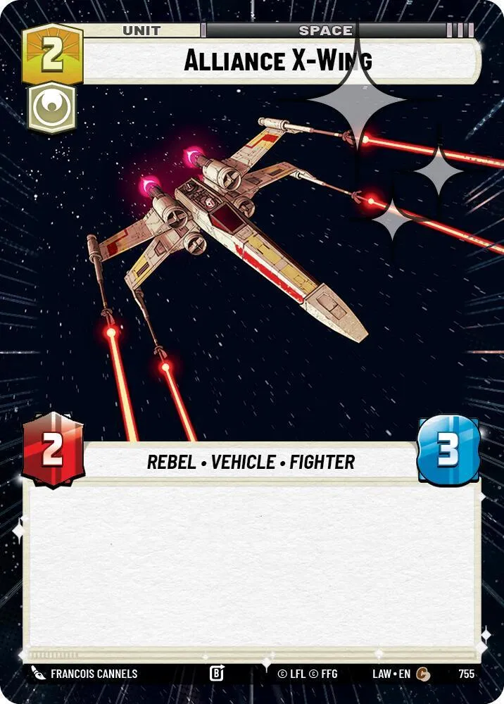 X-Wing de l'Alliance — A Lawless Time — Star Wars: Unlimited