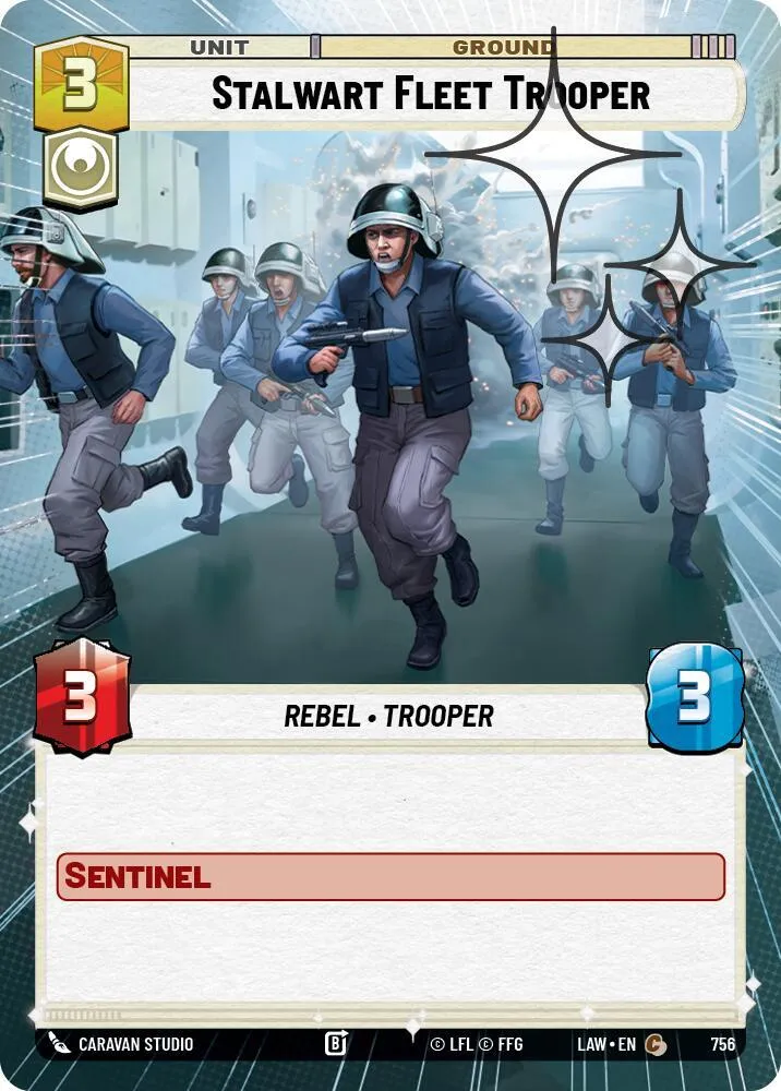 Vaillant Soldat de la Flotte — A Lawless Time — Star Wars: Unlimited