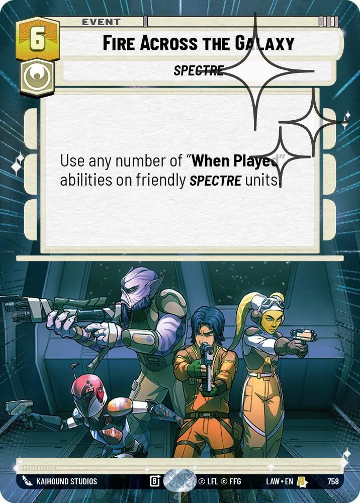 Fire Across the Galaxy — A Lawless Time — Star Wars: Unlimited