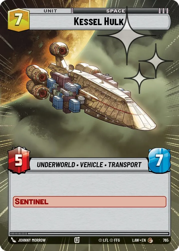 Mastodonte de Kessel — A Lawless Time — Star Wars: Unlimited