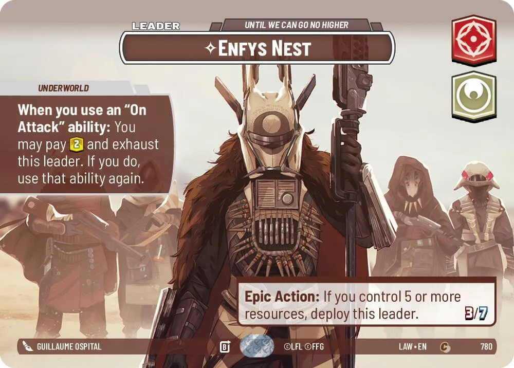 Enfys Nest - Until We Can Go No Higher — A Lawless Time — Star Wars: Unlimited