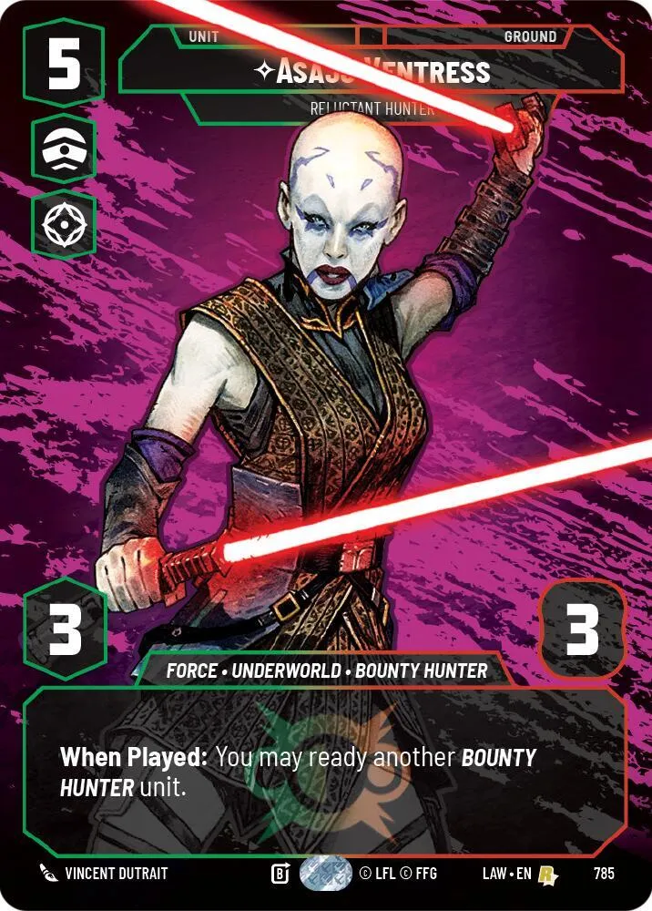Asajj Ventress - Reluctant Hunter — A Lawless Time — Star Wars: Unlimited