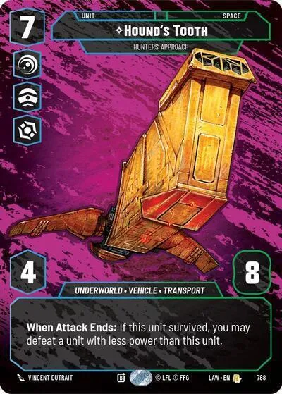Hound's Tooth - Hunters' Approach — A Lawless Time — Star Wars: Unlimited