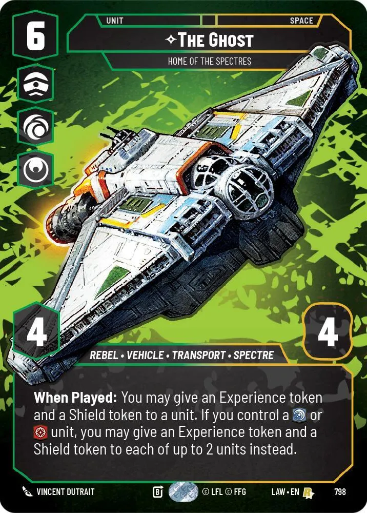 The Ghost - Home of the Spectres — A Lawless Time — Star Wars: Unlimited