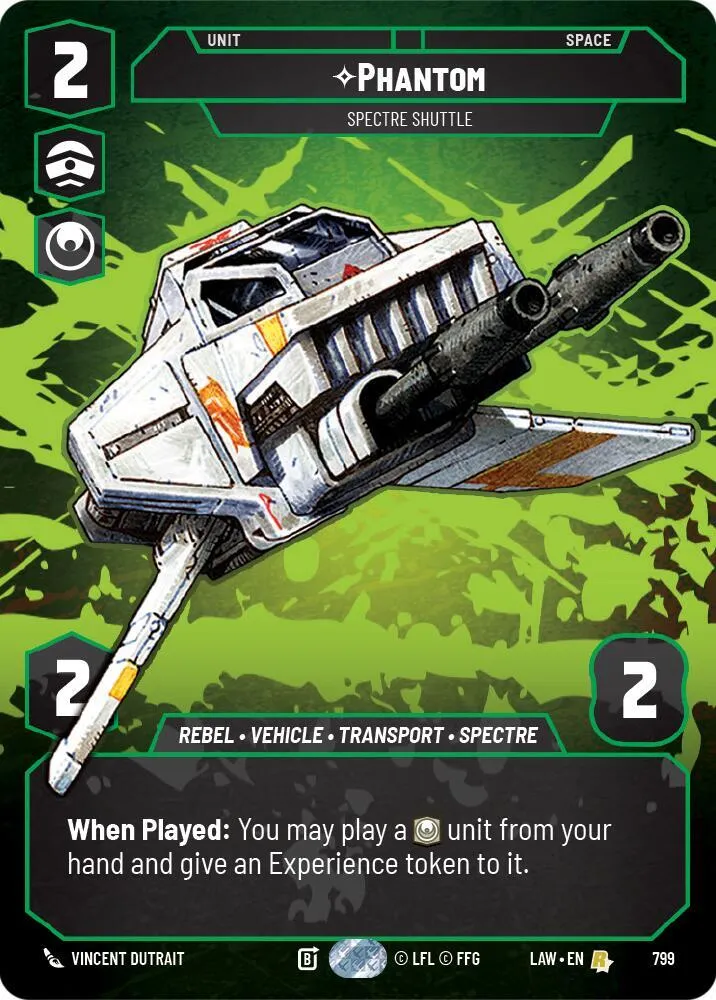 Phantom - Spectre Shuttle — A Lawless Time — Star Wars: Unlimited