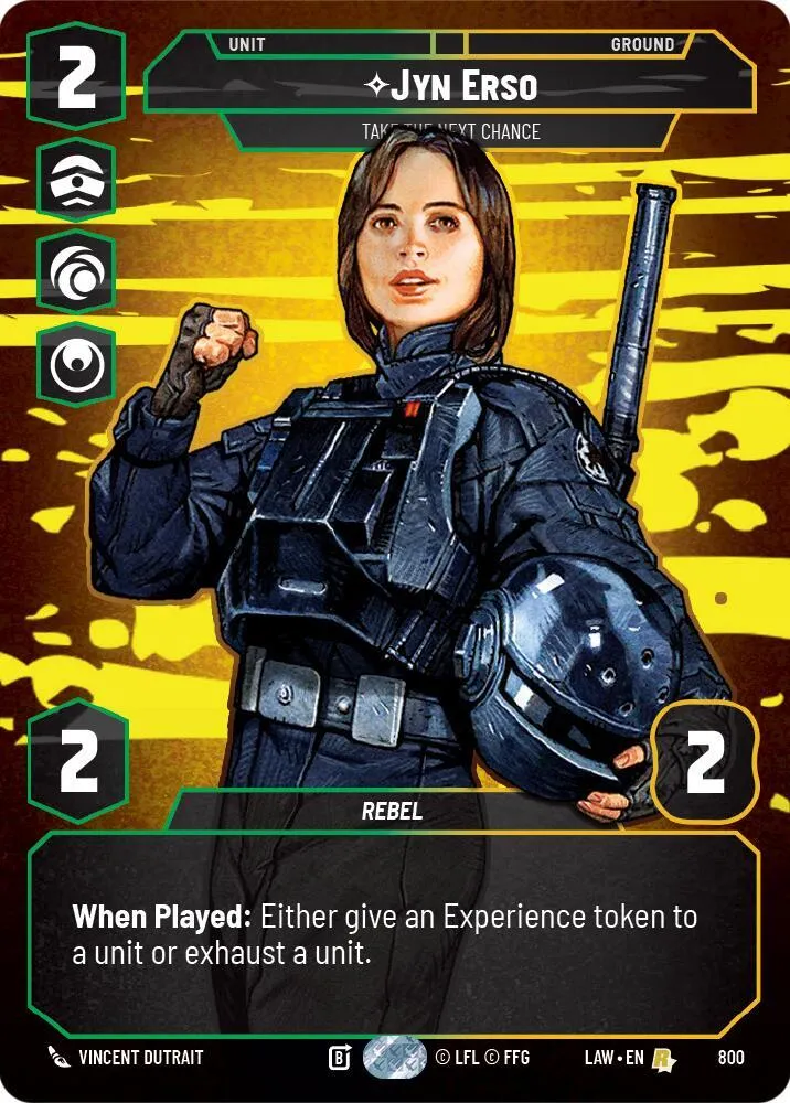 Jyn Erso - Saisir Sa Chance — A Lawless Time — Star Wars: Unlimited
