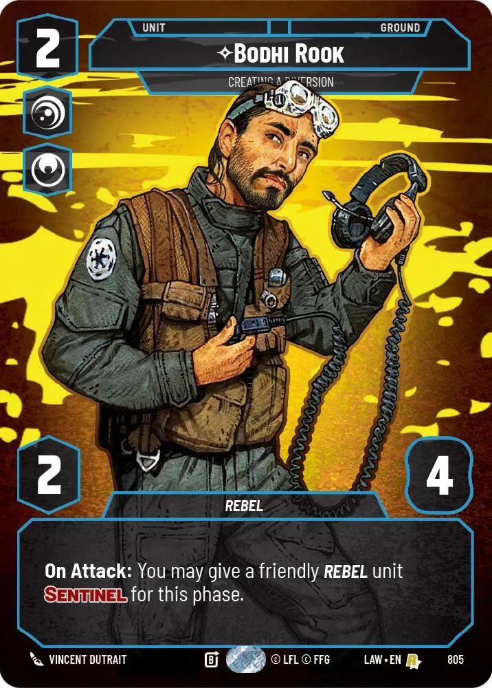 Bodhi Rook - Crée Une Diversion — A Lawless Time — Star Wars: Unlimited