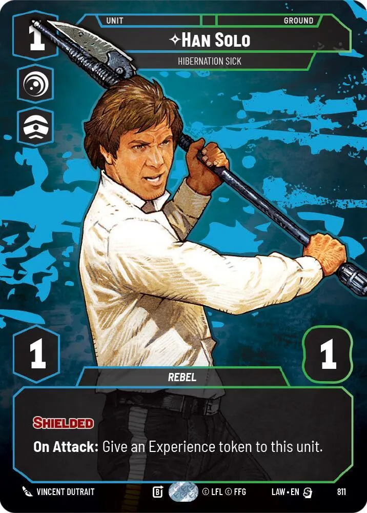 Han Solo - Hibernation Sick — A Lawless Time — Star Wars: Unlimited