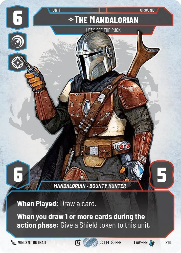 The Mandalorian - Let's See The Puck — A Lawless Time — Star Wars: Unlimited