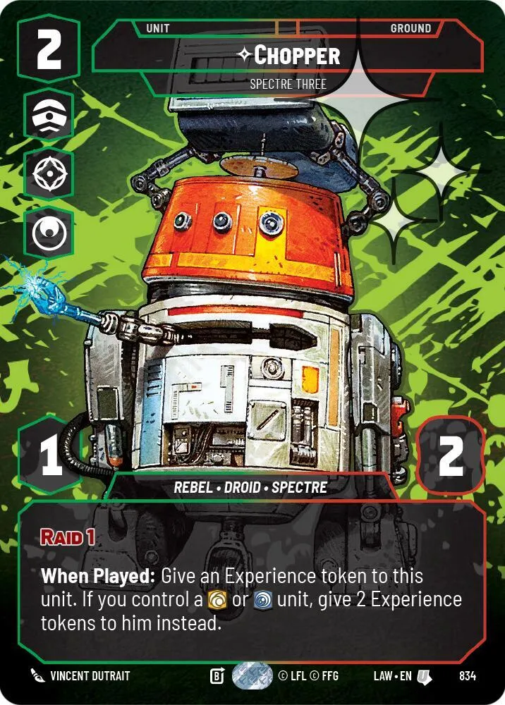 Chopper - Spectre Three — A Lawless Time — Star Wars: Unlimited